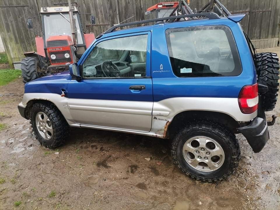 Mitsubishi pajero pinin 1.8 gdi silnik skrzynia most reduktor części