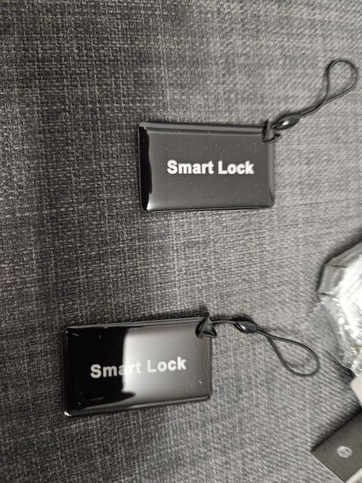 Klamka na kod+czytnik RFID+palec