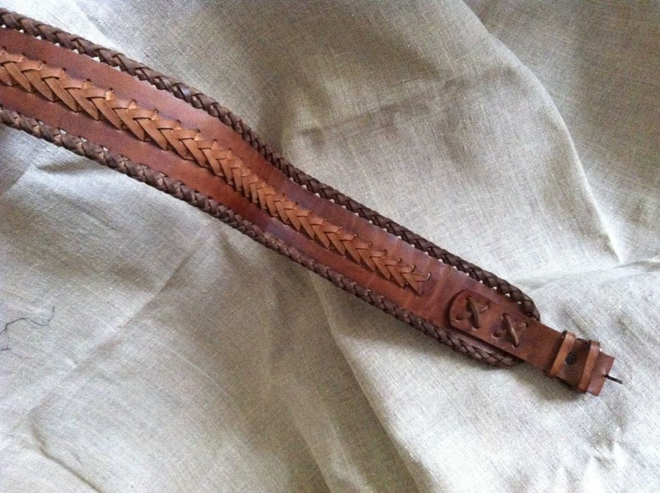 Pasek biodrowy w stylu „Dziki Zachód”. Ręcznie robiony. Nowy