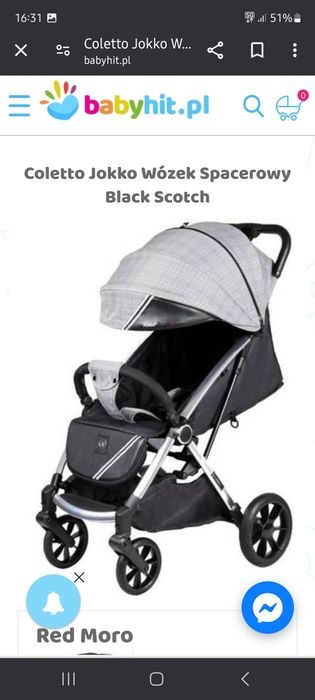 Wózek spacerowy Coletto Jokko
