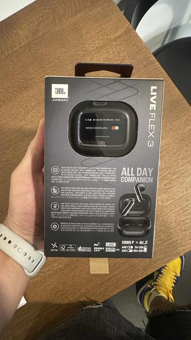 JBL Live Flex 3 słuchawki bezprzewodowe nowe gwarancja