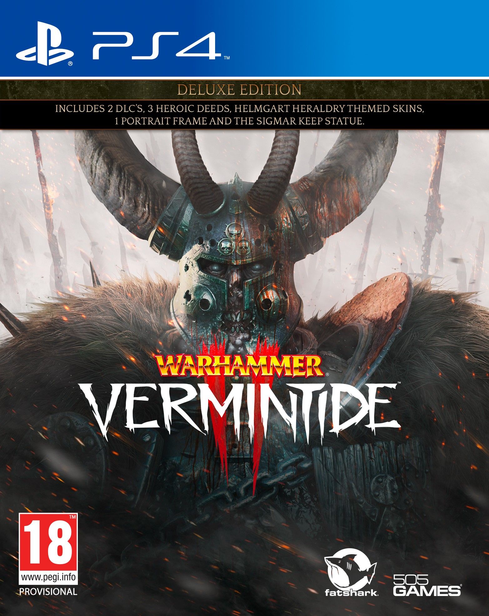 Warhammer Vermintide II 2 Deluxe Edition PL PS4 Uniblo Łódź