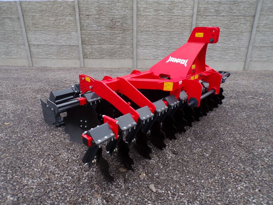 brona talerzowa MEDIUM/ KOMPAKT/ ŚREDNIA janpol/ fi510+ wał