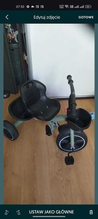 Dziecięcy rowerek trójkołowy