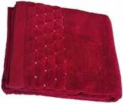 Zwoltex Ręcznik Kąpielowy 50X100 Gruby 500G/M2 Burgund Diadem
