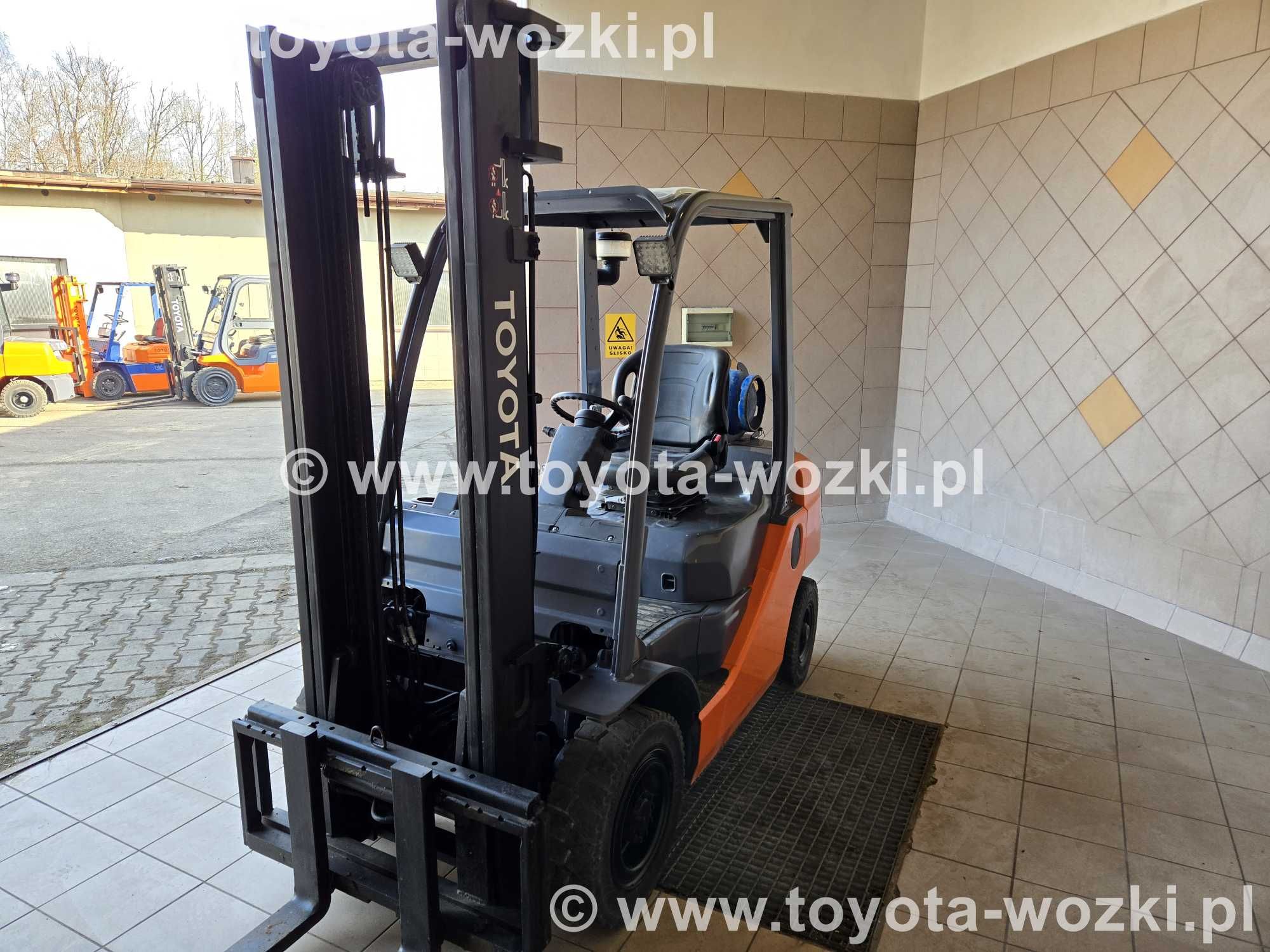 Wózek Widłowy TOYOTA 8FGF20, V 3700 mm, TOYOTA 8FG20 widlak LINDE