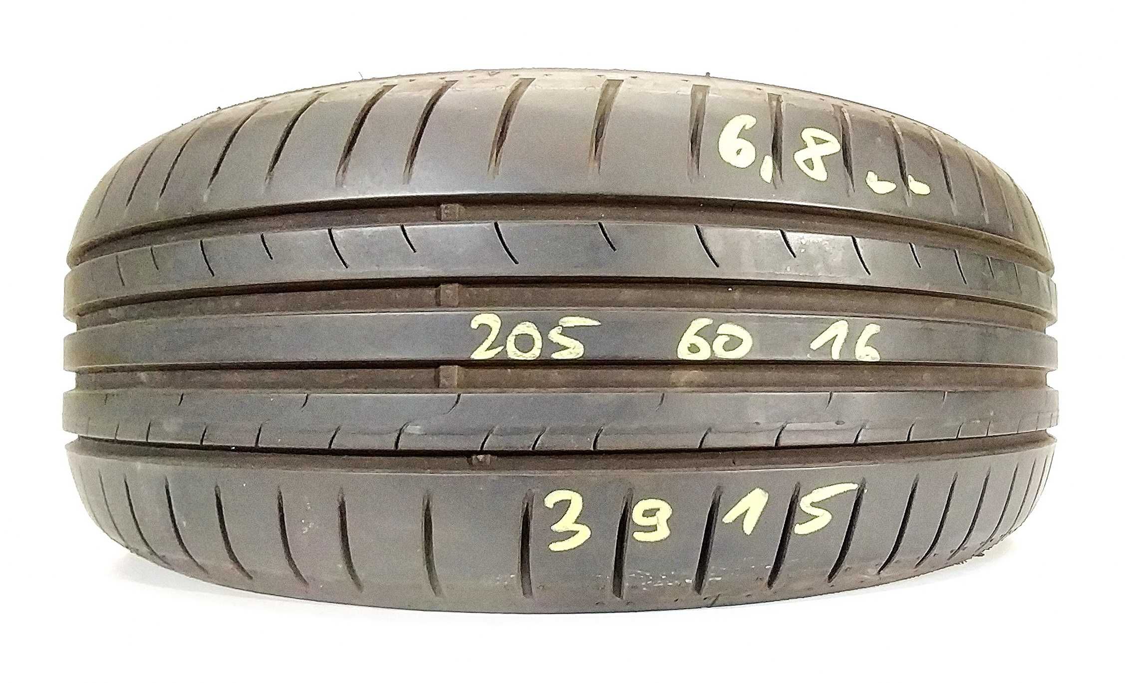 4x 205/60 R16 Dunlop Blueresponse opony letnie 6,5 mm / montaz