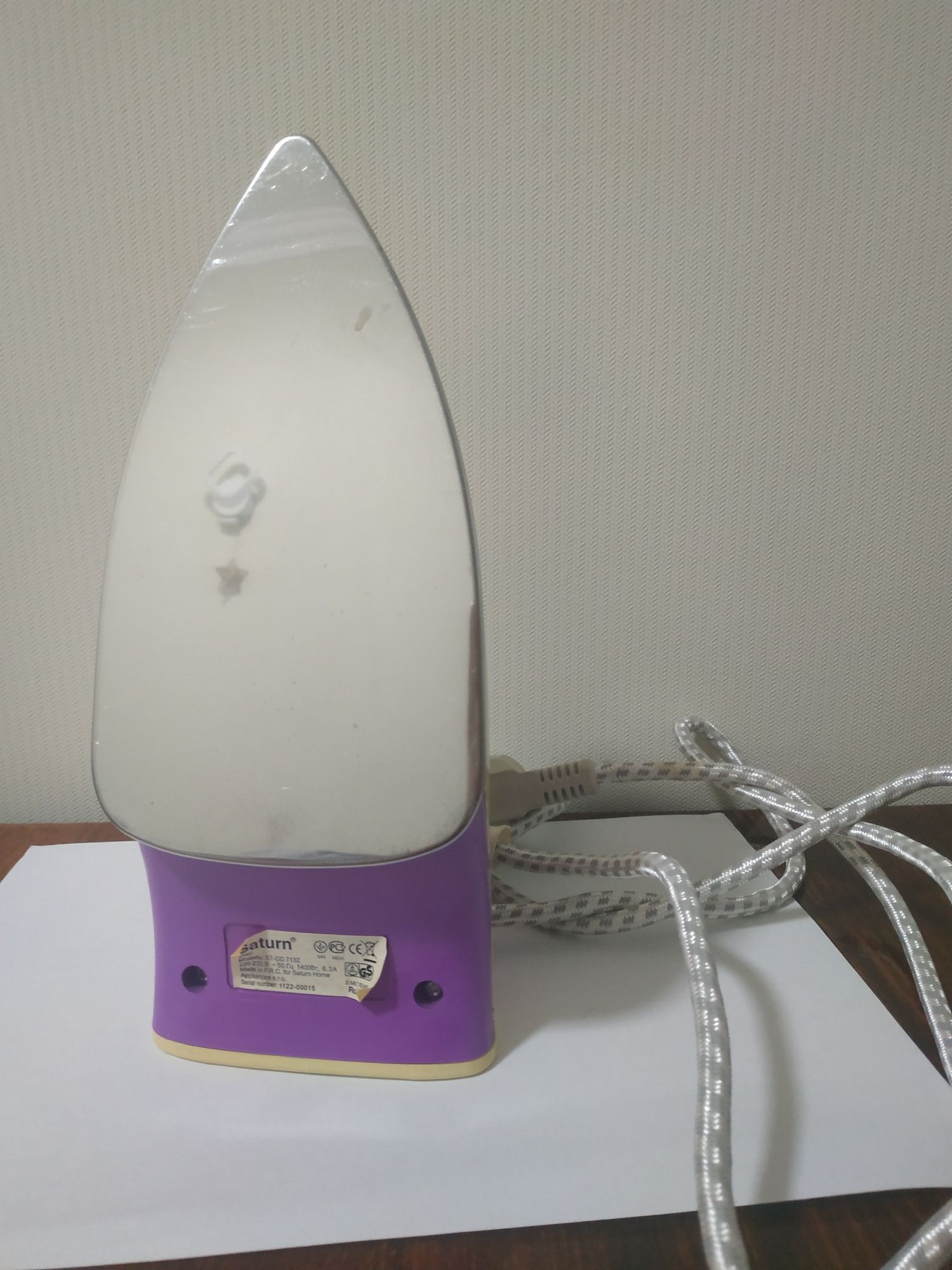 Утюг Saturn Alister робоча