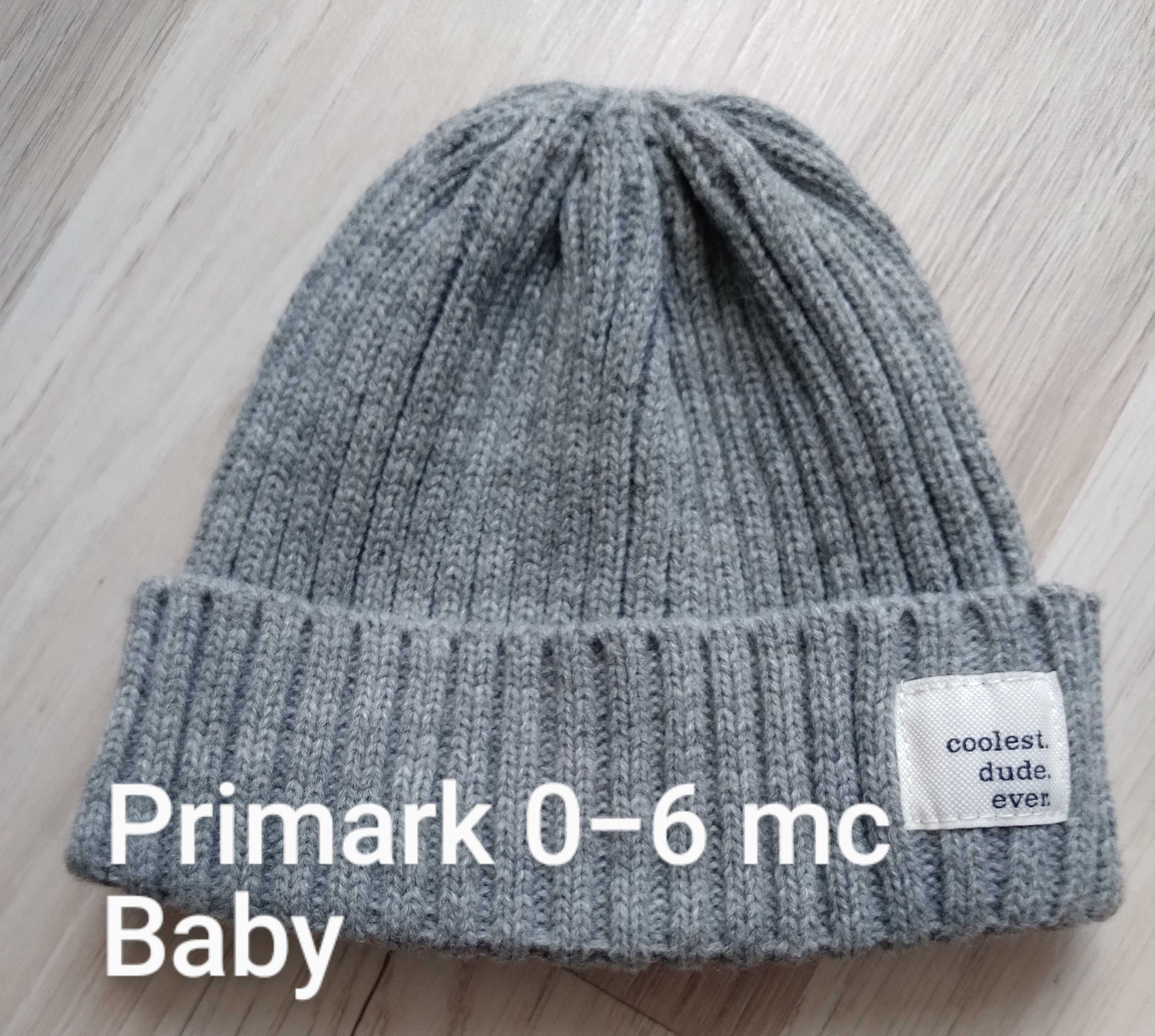 Czapka Primark baby 0-6 mcy