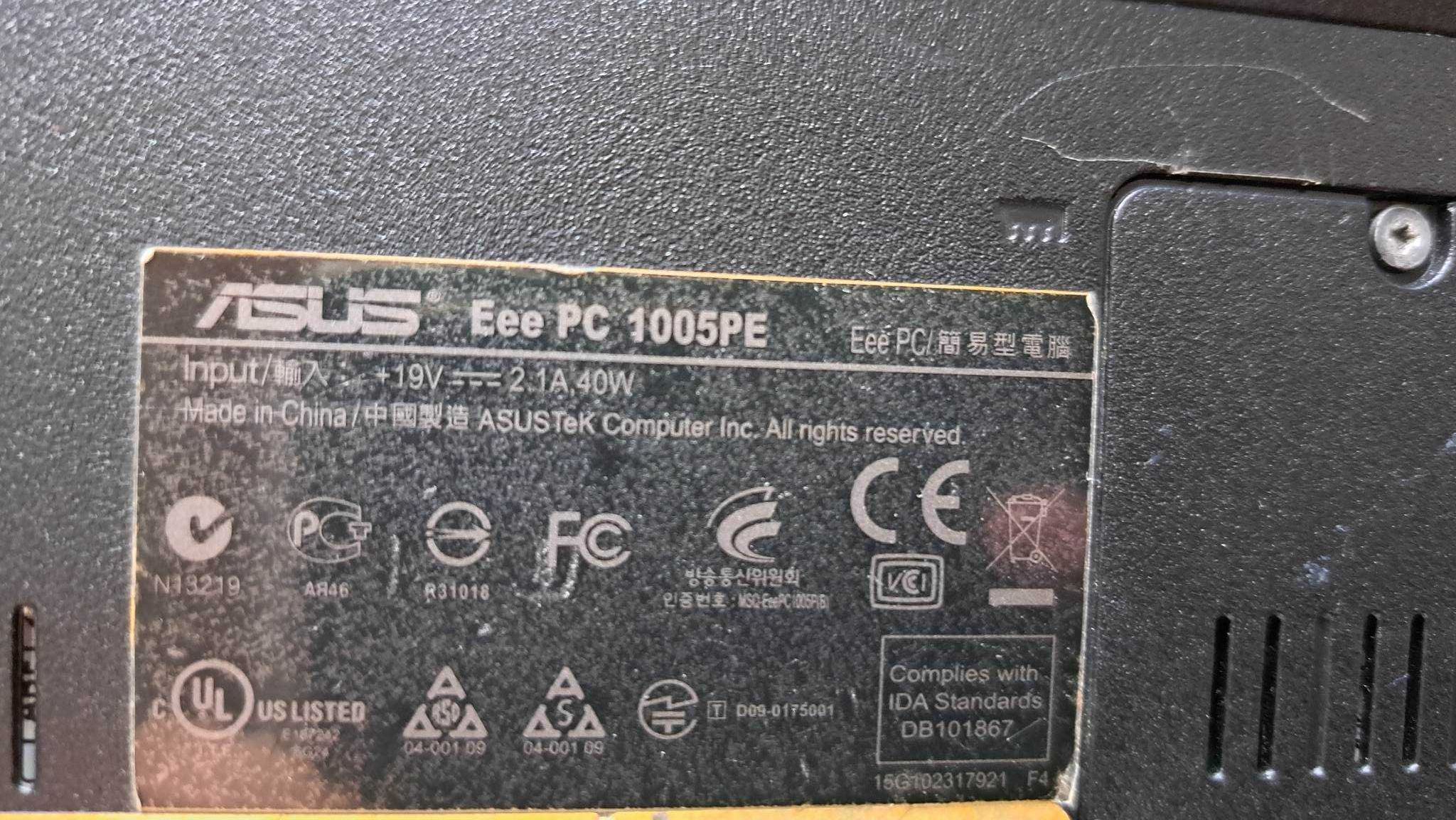 Netbook Asus Eee PC 1005PE