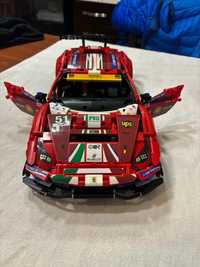 Klocki Ferrari  488 GTE AF Corsa model 42125 1:8 prezent zabawka