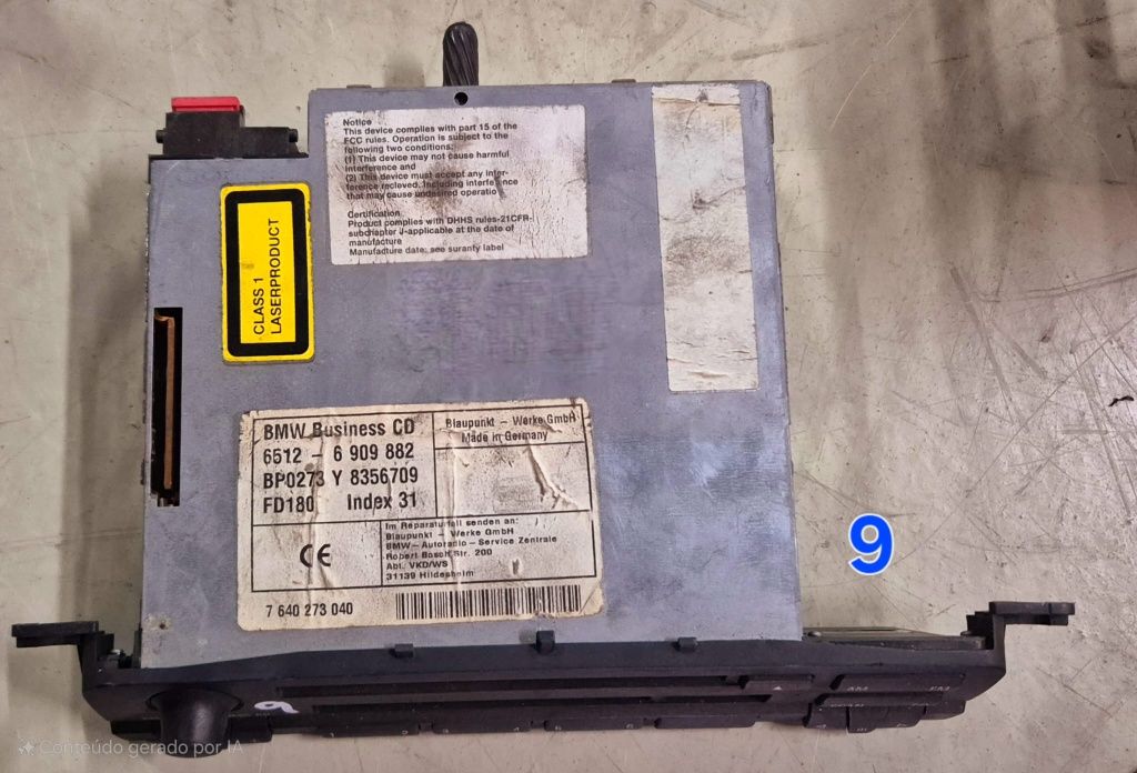 Radio cd Bmw E46