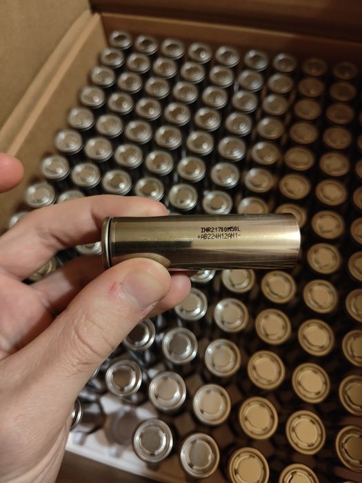 Акумулятори LG 4850mAh 14.4A INR 21700-M50L li-ion нові (samsung, eve)