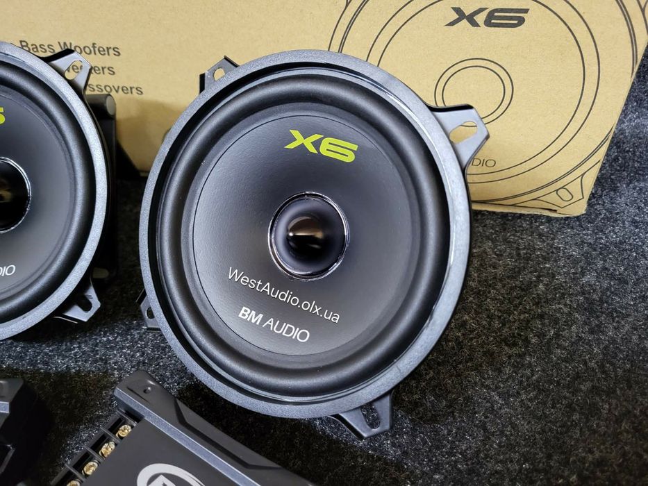 13см. Boschmann F-528-X6/компонентні динаміки/колонки