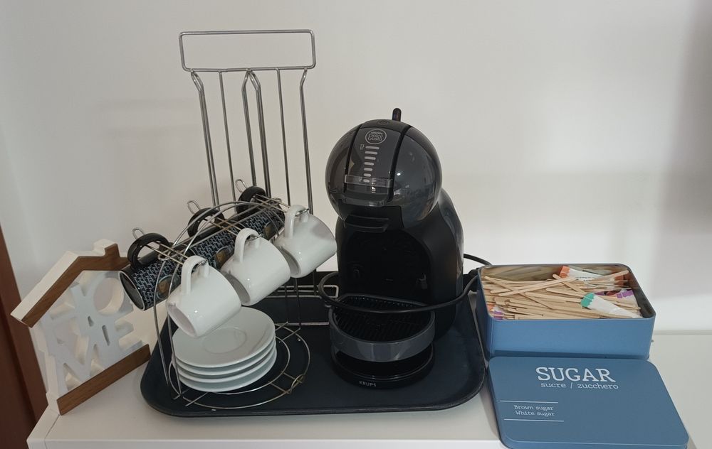 Cafeteira com acessórios