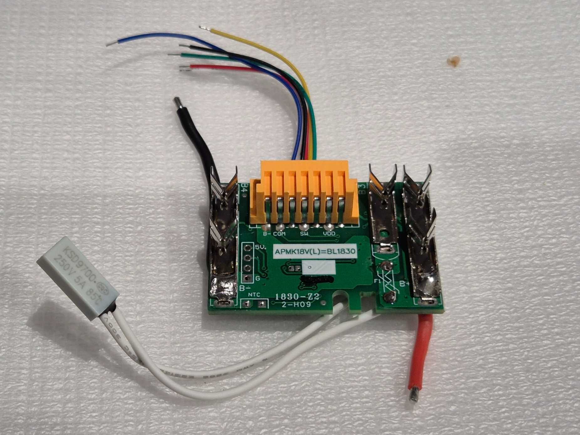 BMS PCB Dla Makita BL1815 BL1830 - BL1860 seria LXT kontrola ogniw