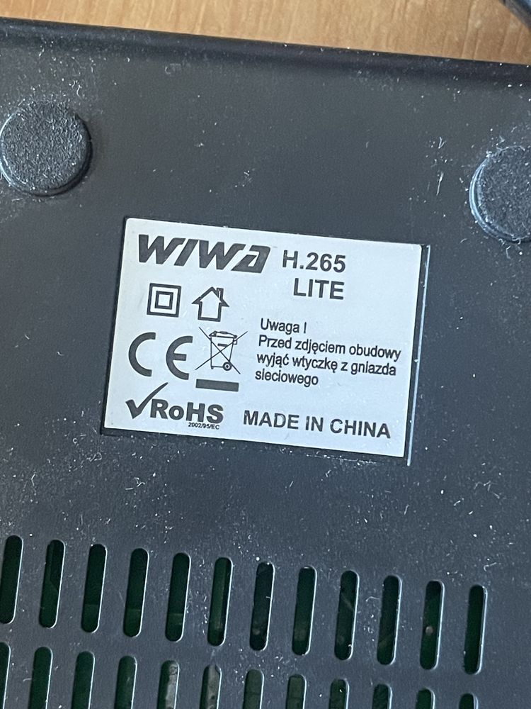 Tuner DVB-T2 WIWA H.265 LITE