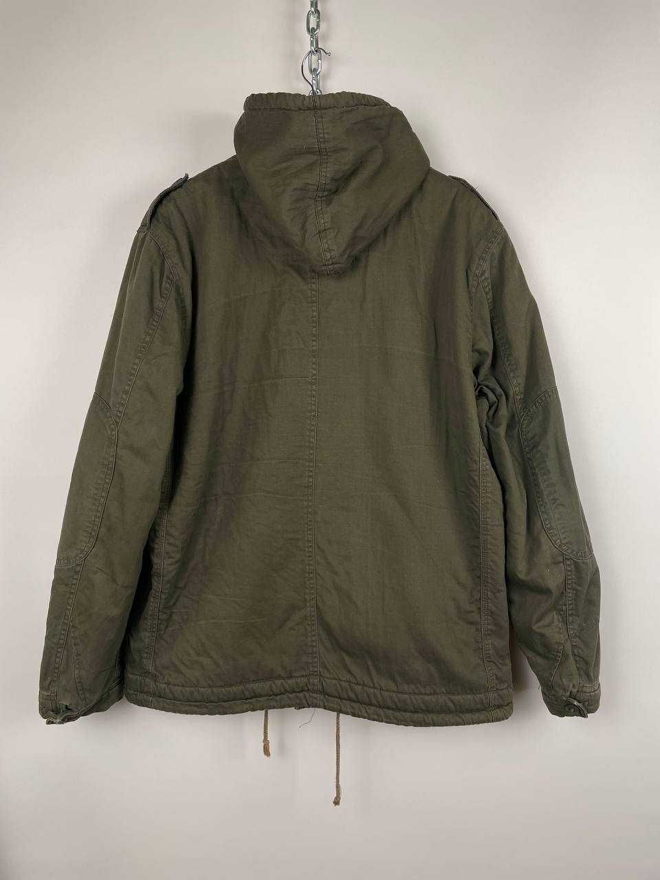 Чоловіча утеплена мілітарі куртка alpha industries m65