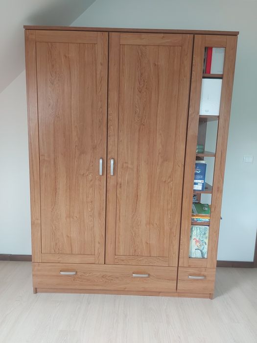 Meble zestaw szafa i łóżko 90x200