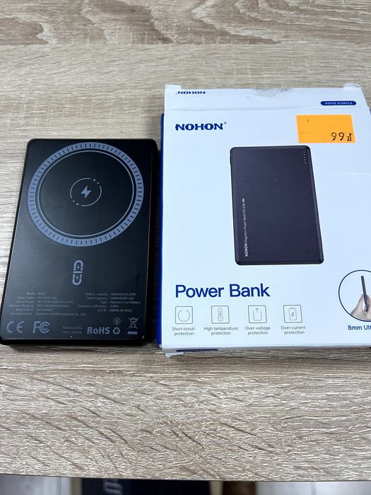 NOHON MagSafe Powerbank 5000mAh 20W PD Ultra Cienki iPhone