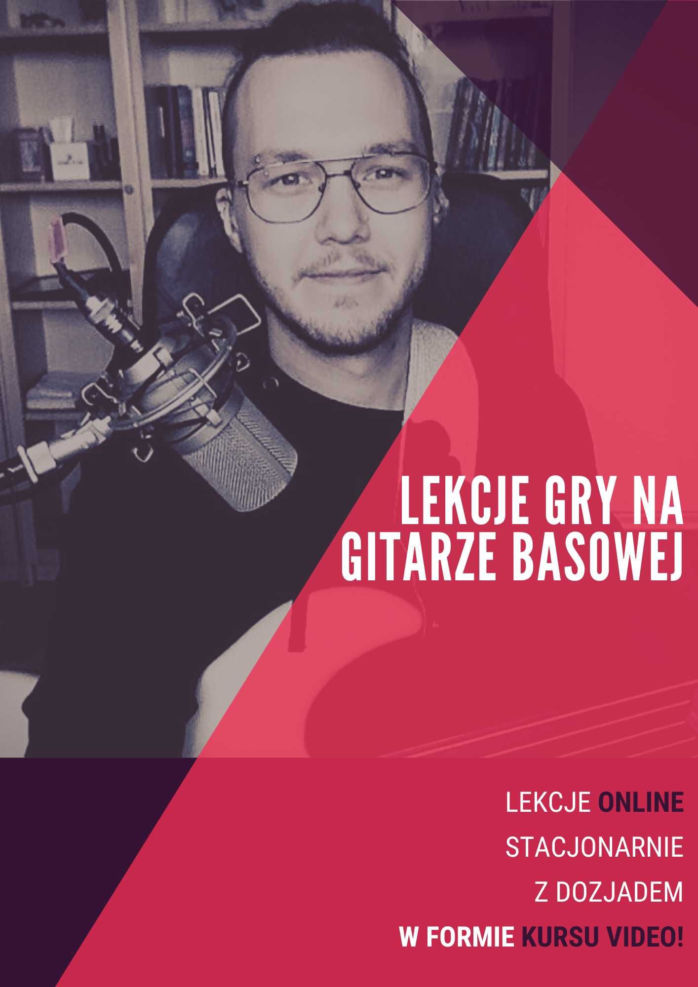 Nauka gry na gitarze basowej! Profesjonalne lekcje gry na basie!