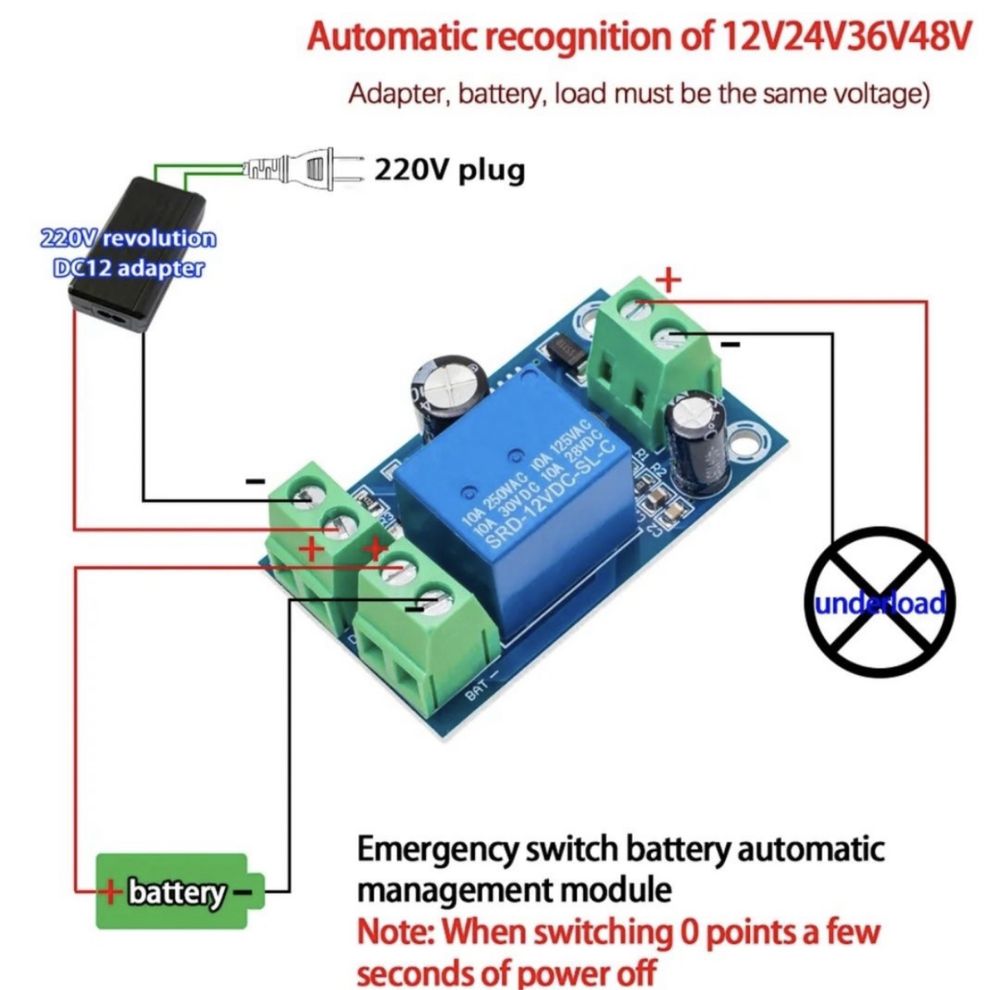 ABP / UPS 9-12V - Безперебійник для роутера