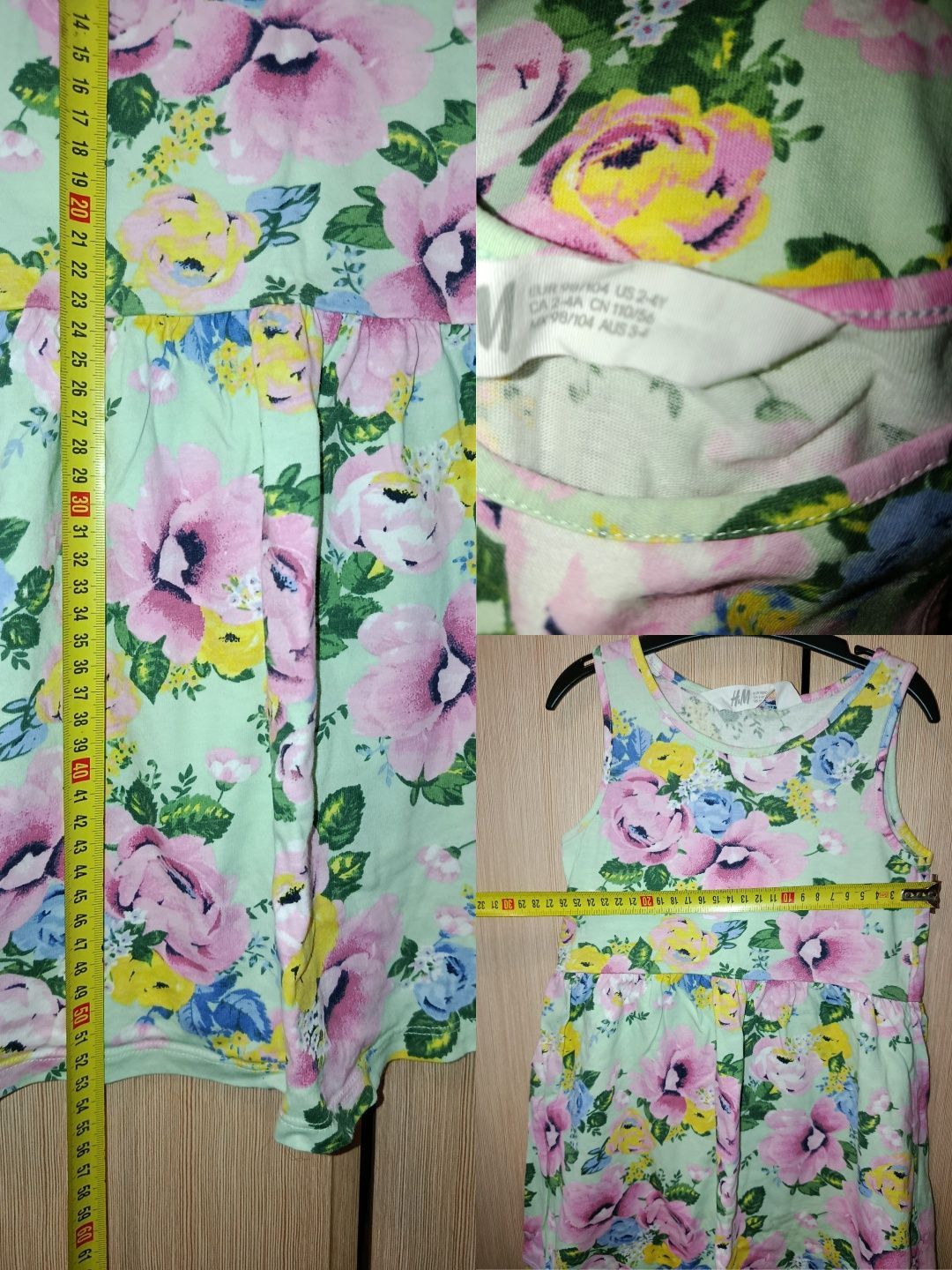 Сукня H&M для дівчинки 3-4роки.