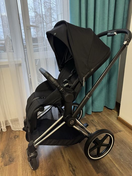 Коляска Cybex Priam 4  2в 1 Sepia Black (Пріам)