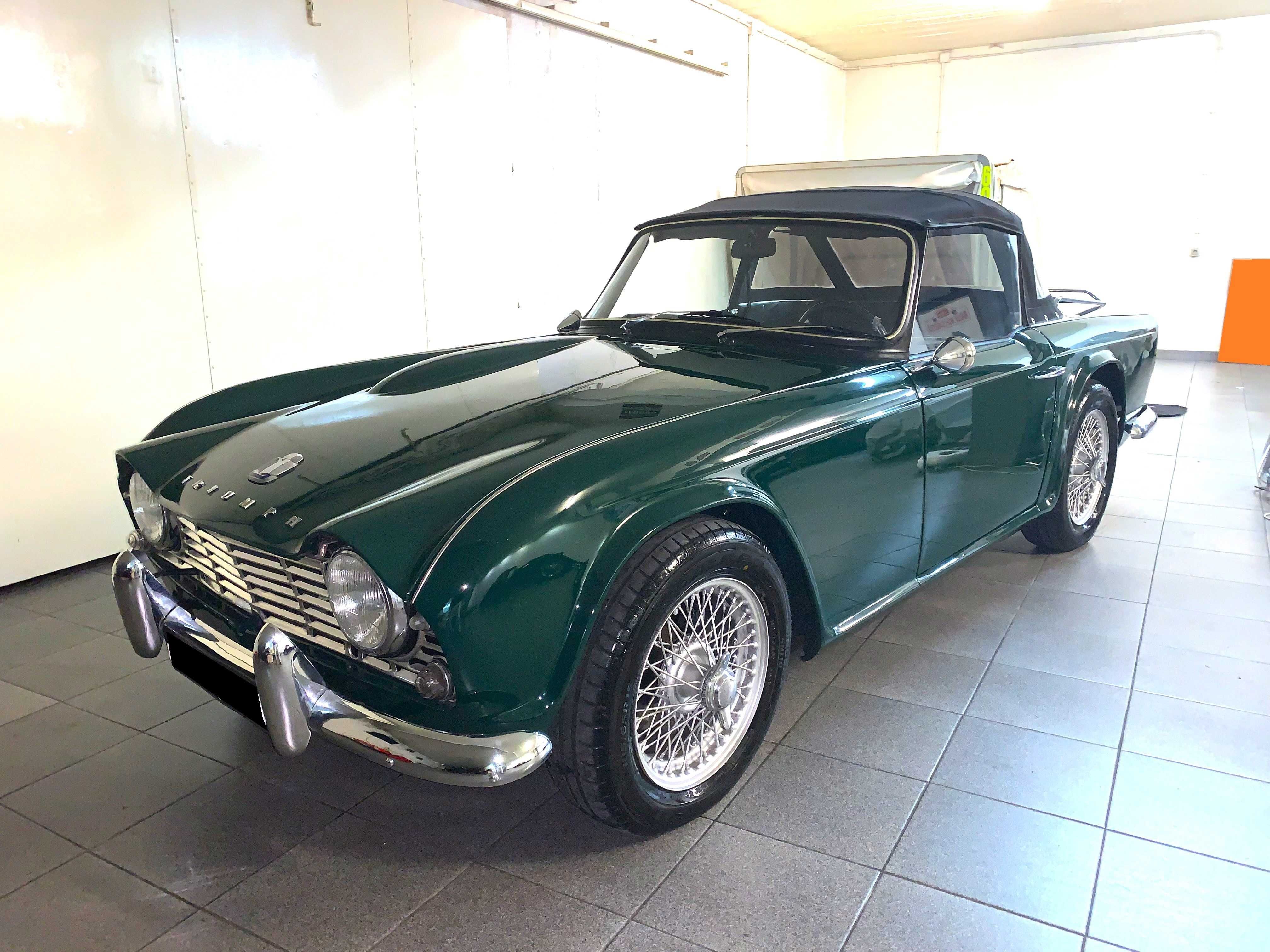 Triumph TR4 1964 Certificado de interesse Clássico