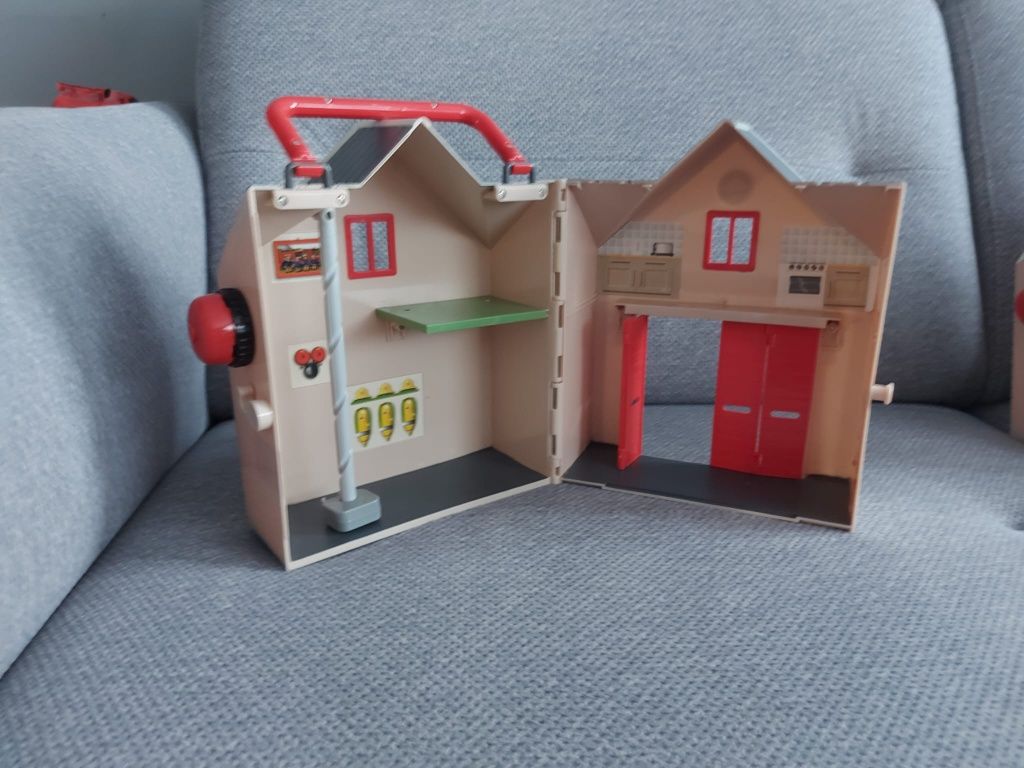 Remiza strażacka zabawka strażak sam