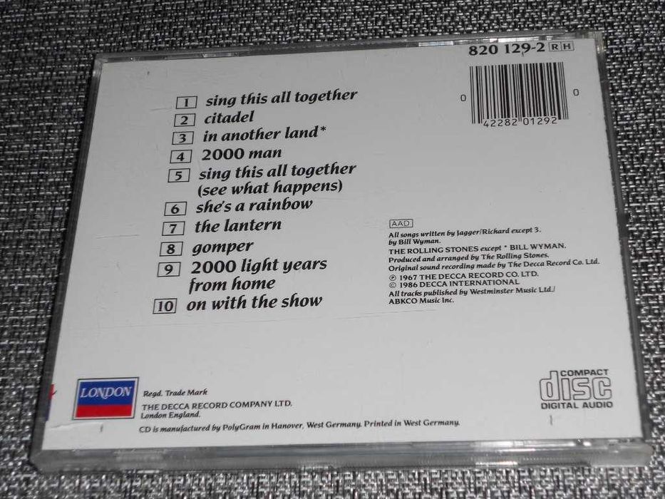 The Rolling Stones  -  Their Satanic Majesties Request  |  płyta cd