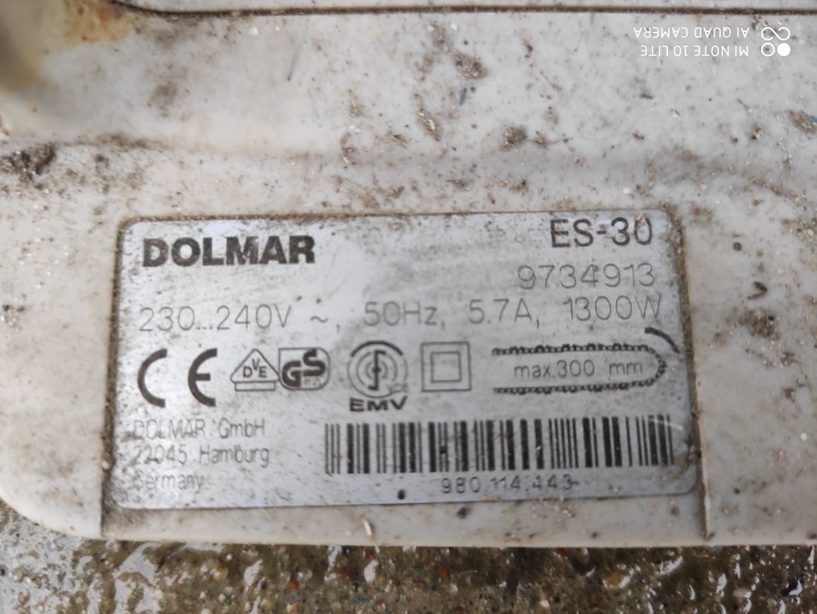 Piła / pilarka elektryczna łańcuchowa Dolmar ES-30