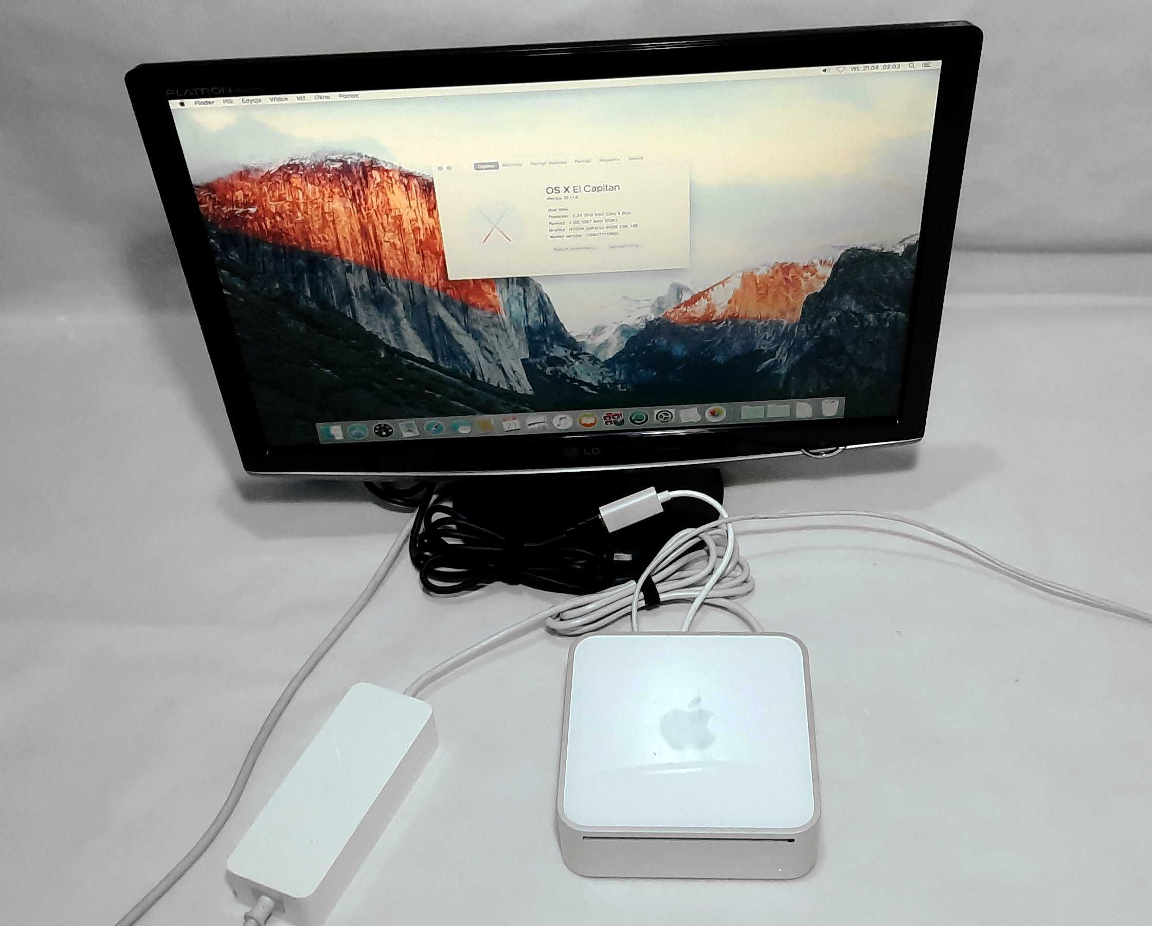 Mac mini A1283 Core 2 Duo 2,26 GHz 4GB DDR3 HDD 320GB NVIDIA 9400M