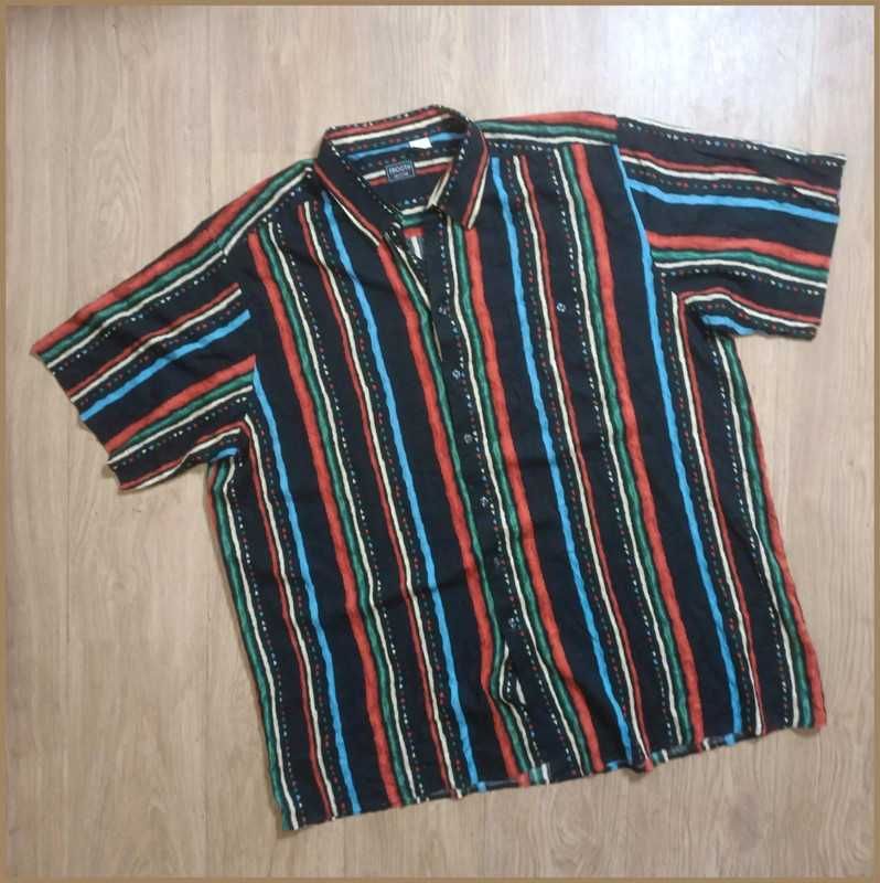 Smooth collection piękna koszula hawajska z wiskozy XXL xxxl