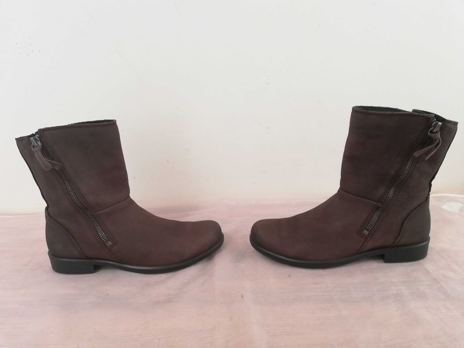 Buty botki skórzane Ecco Touch rozmiar 36 wkładka 23 cm