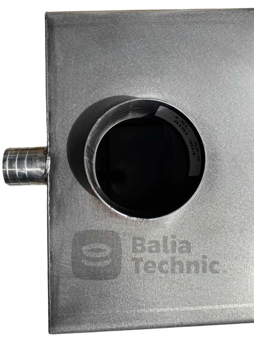 Piec do Bali / Jacuzzi ogrodowego 70 cm z kominem i daszkiem