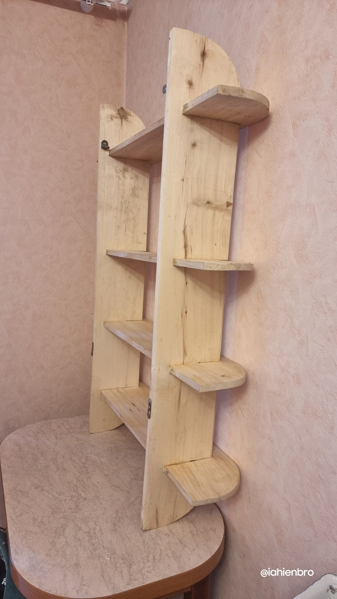 Книжкова полиця Loft 120×90×22см