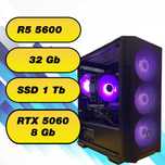 Игровой компьютер / ПК  AMD Ryzen 5 5600 + 32 Gb + SSD 1Tb + RTX 5060