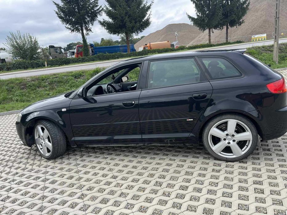 Audi A3 Quattro Sportback S-line Niski przebieg