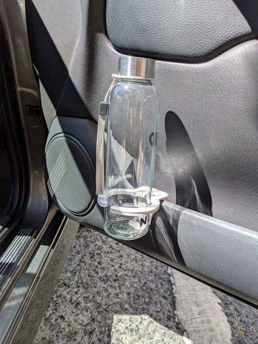 Suporte Garrafa para Porta Automóvel