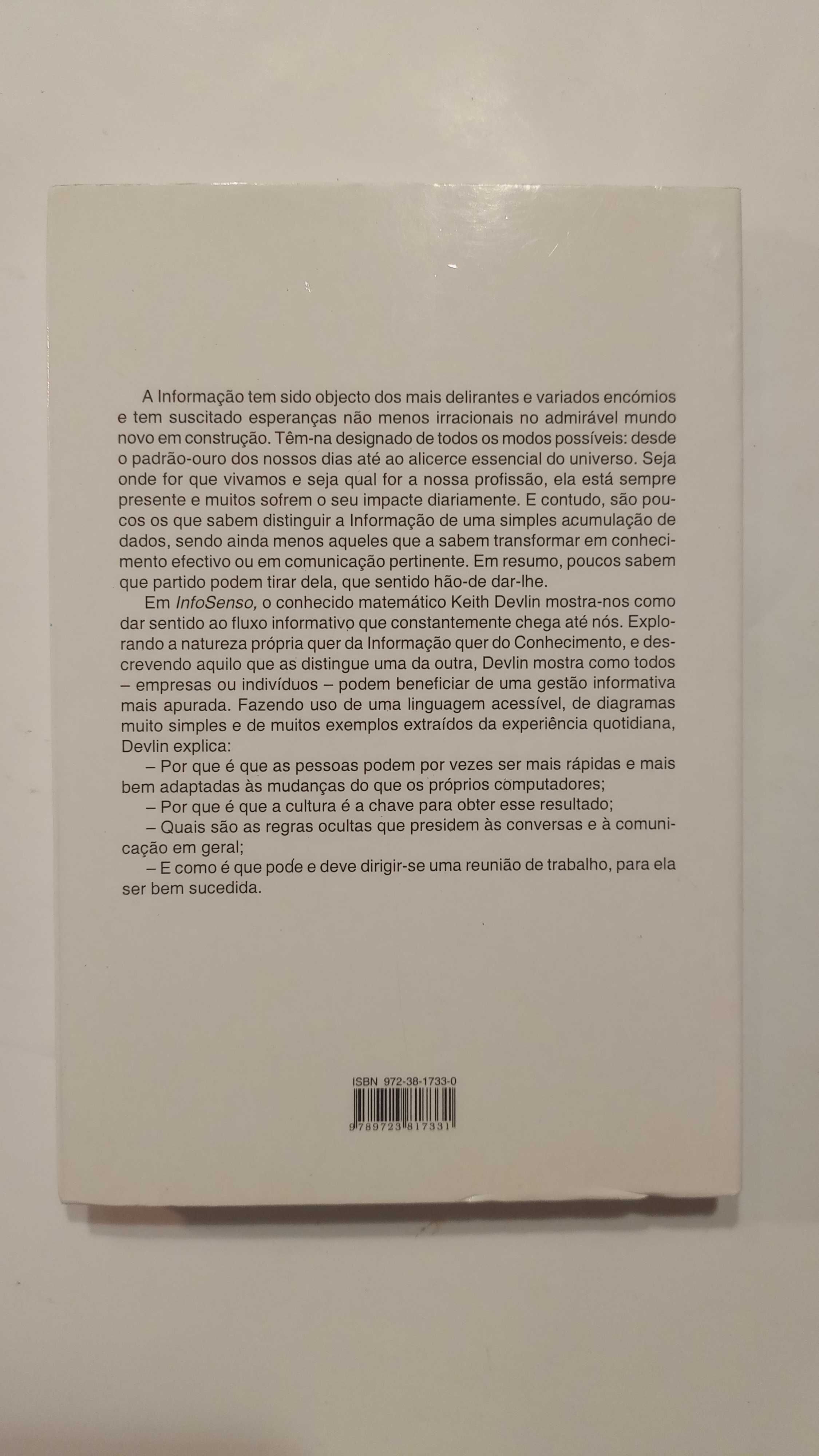 Info-Senso:Como transformar informação em conhecimento de Keith Devlin