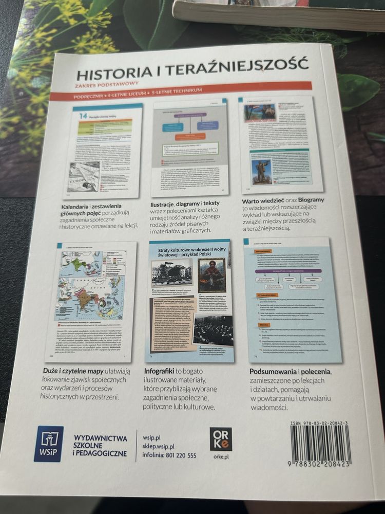 Historia i terazniejszość 1 liceum technikum