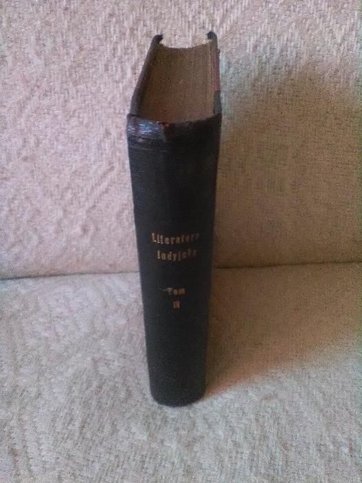 Historya Lit.Powsz.,T.IV (Liter.Indyjska) -ŚWIĘCICKI- W-a 1901 psk.