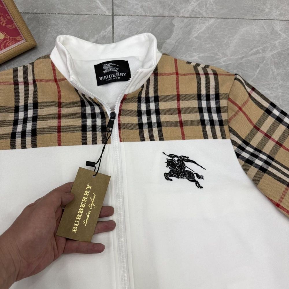 Зіп худі Burberry кофта зіпка худи