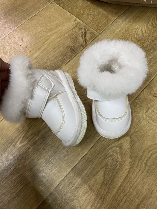 Зимові чобітки 20р дівчинка чоботи взуття