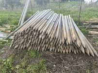 Postes em plastico reciclado 2,5 m* 9cm