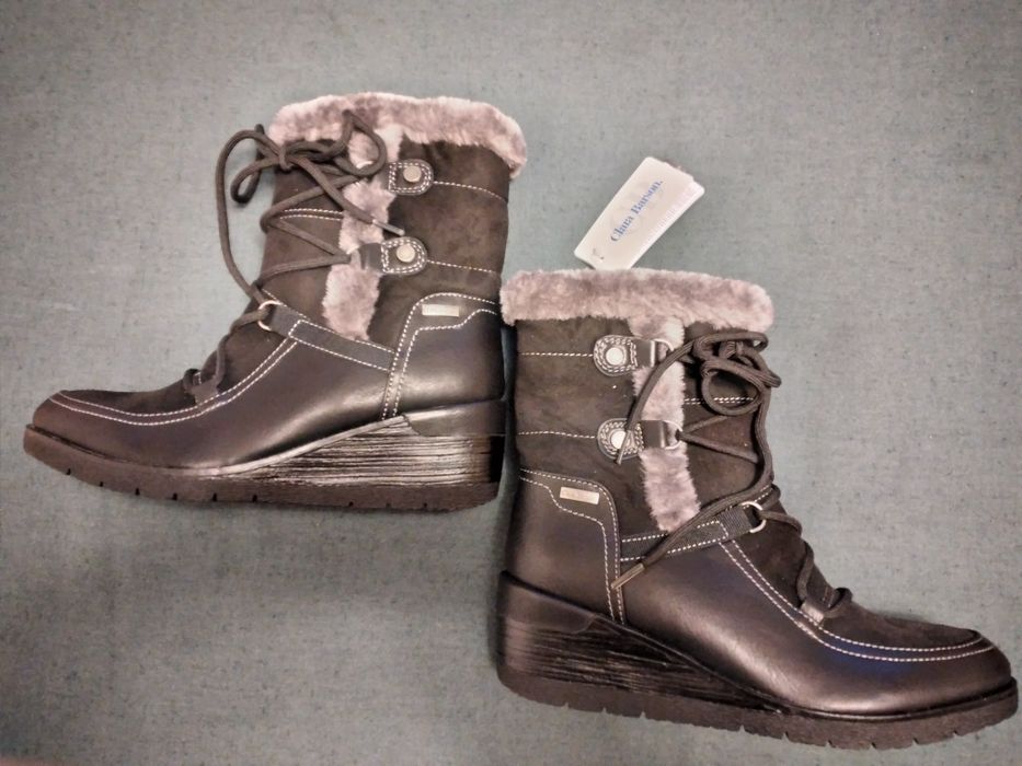 Czarne botki damskie rozmiar 40