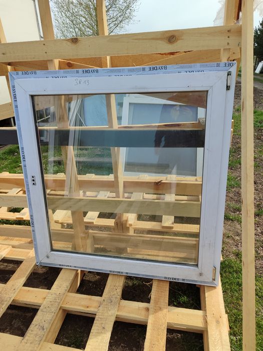 Okno pcv 121 x 125 używane 120 x 130