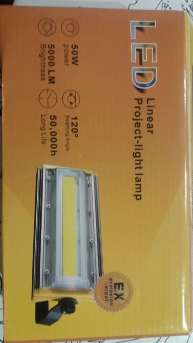 Lampa halogen led 50w liniowy