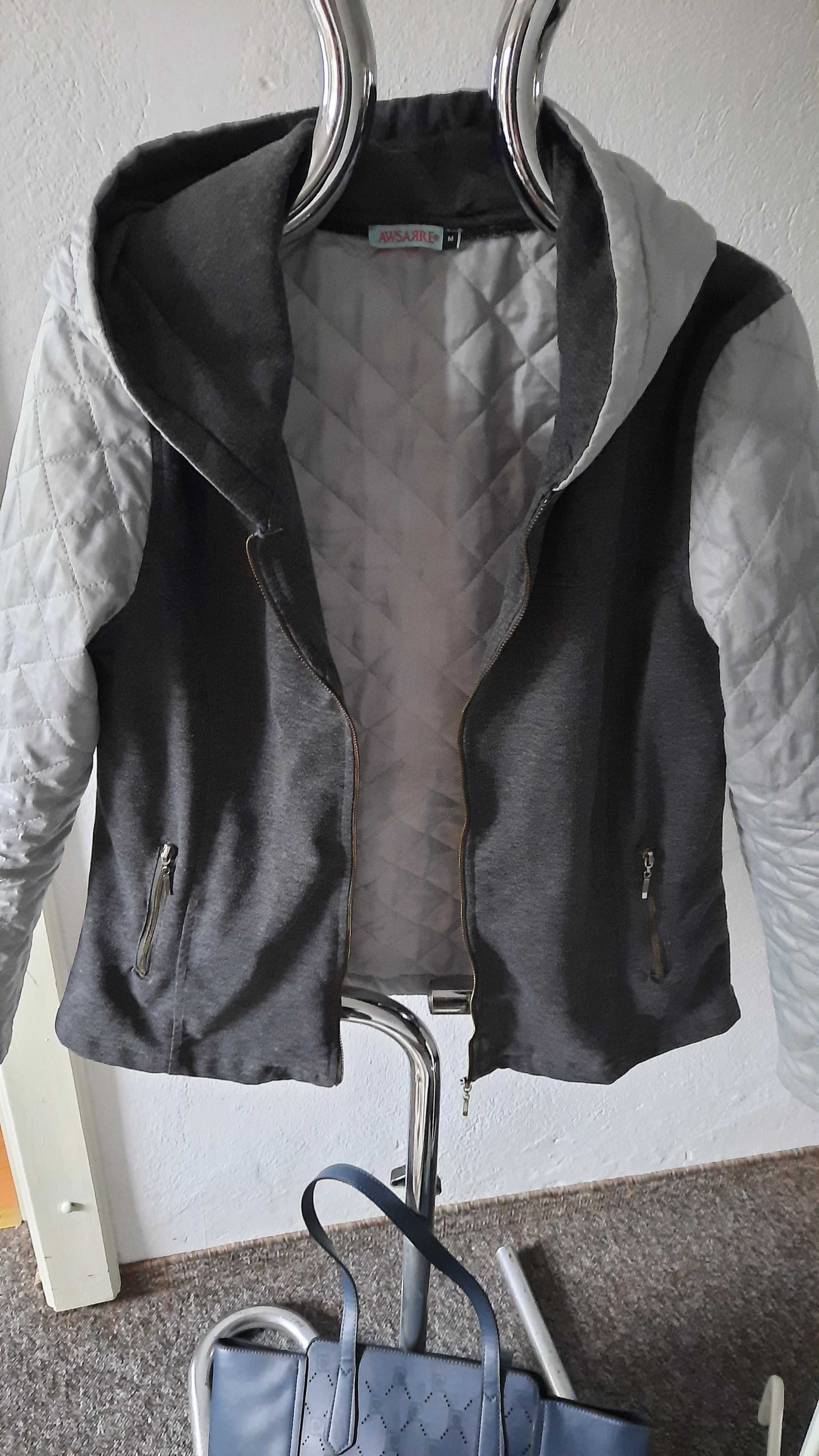 Zestaw wiosenny M płaszczyk kurtka+torebka Pierre Cardin 7 sztuk